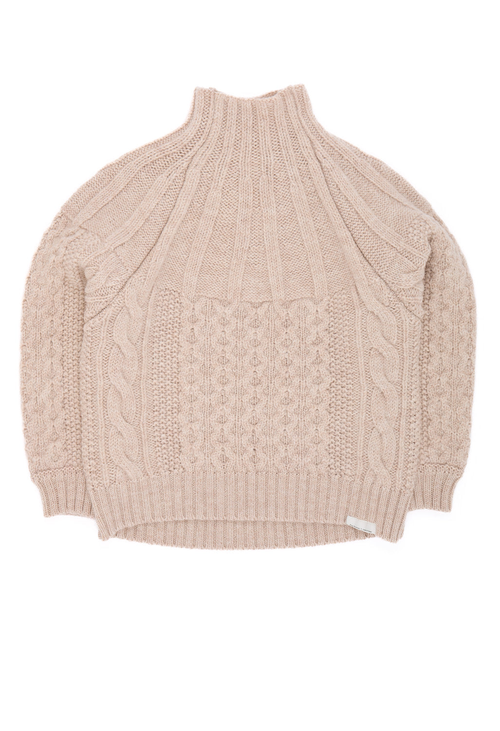 Finisterre Women's x Amy Powney Finisterre Aran Jumper - Oatmeal