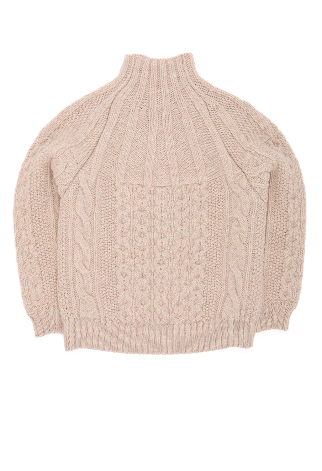 Finisterre Women's x Amy Powney Finisterre Aran Jumper - Oatmeal