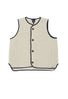 Finisterre Women's Elowen Fleece Gilet - Dove Grey