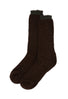 Finisterre Bosun Socks - Chestnut/Olive Nep