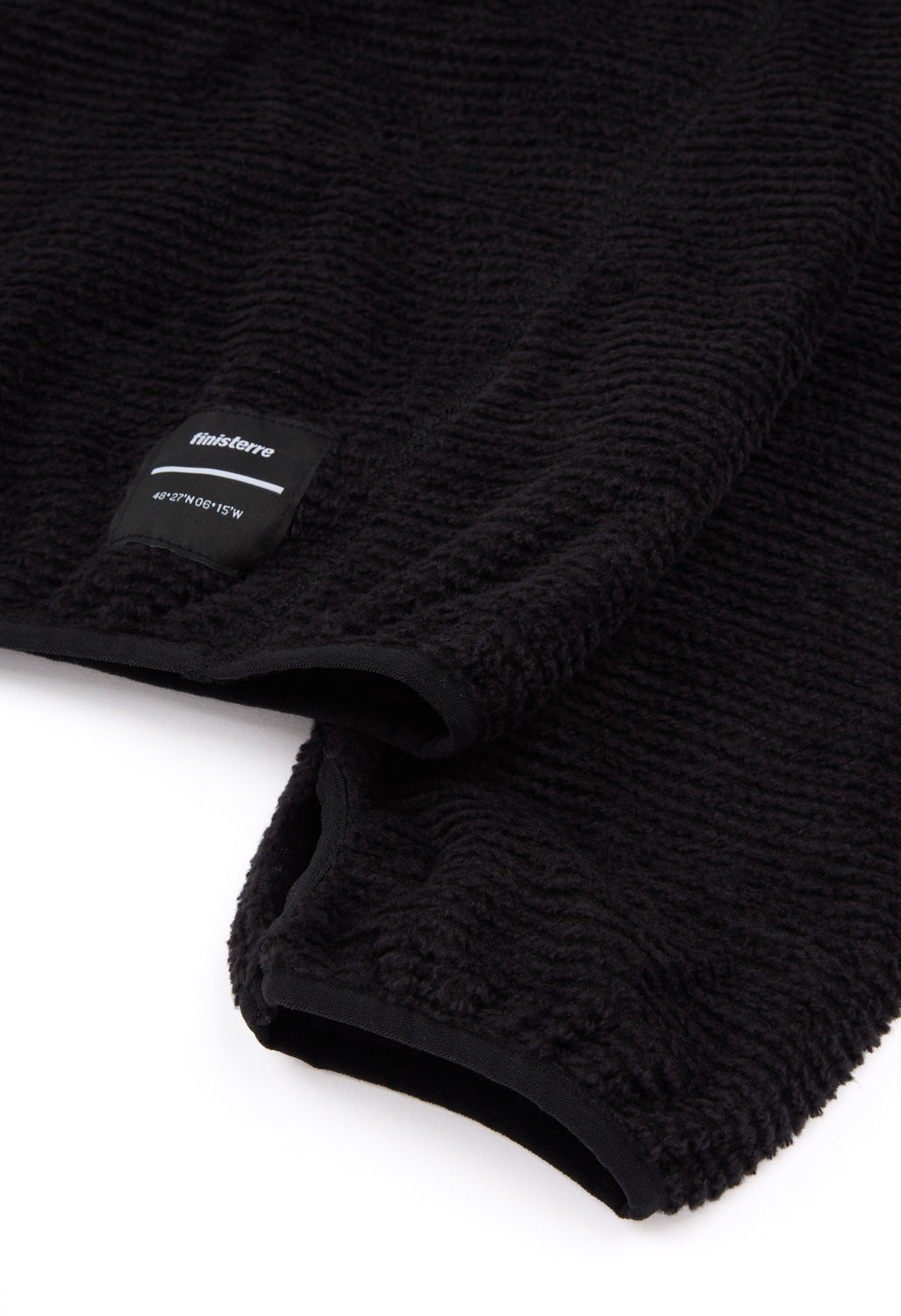 Finisterre Men's Finlite Fleece Hoodie - Black