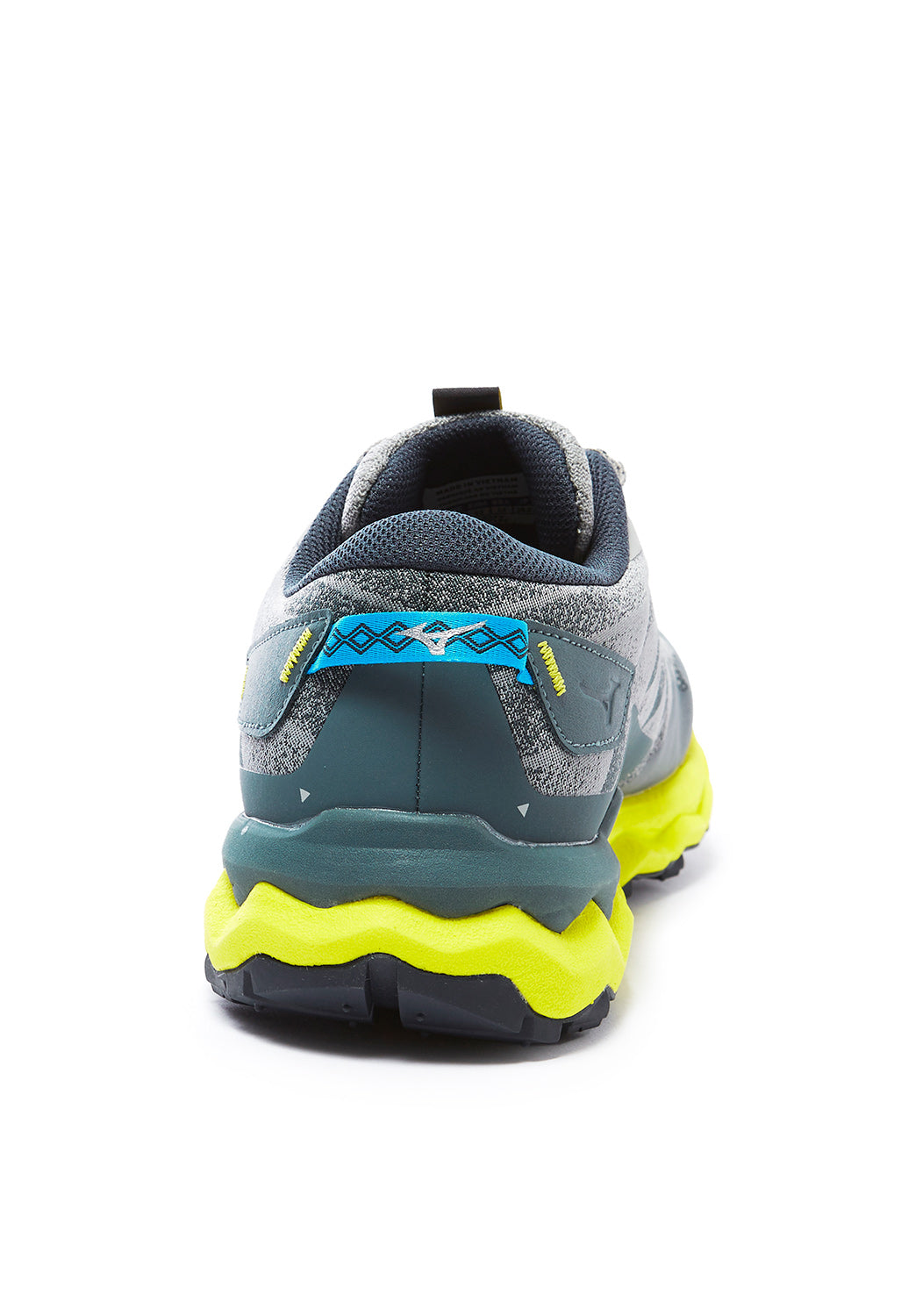 Mizuno Men's Wave Daichi 7 Trainers - Ghost Grey / Ombre Blue / Bolt 2