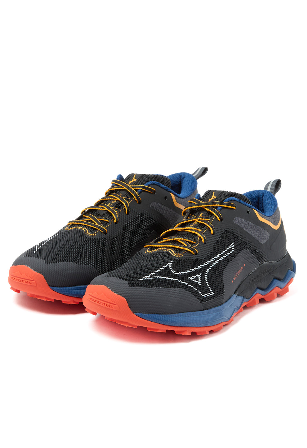 Mizuno Wave Ibuki 4 - Ebony / White / Spicy Orange