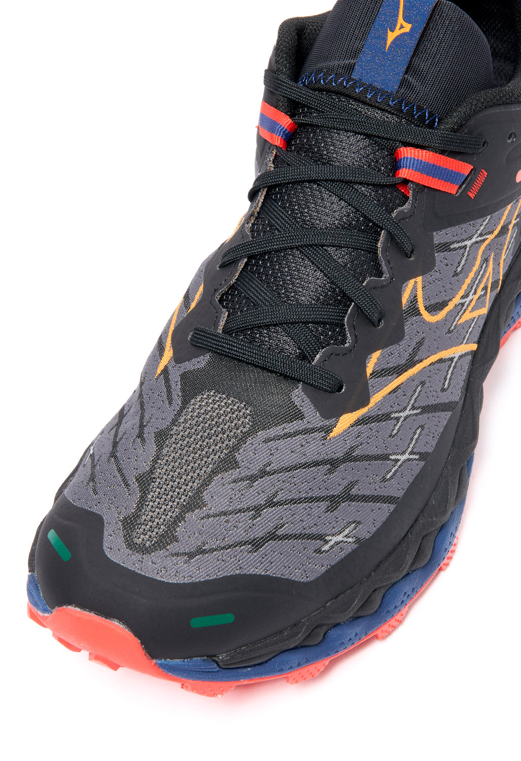 Mizuno Wave Mujin 10 Black Apricot Spicy Orange - Main Image