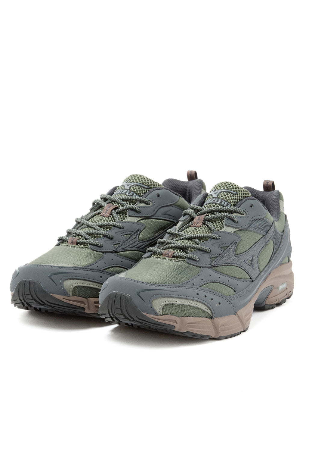 Mizuno MXR Tech Trainers - Agave Green / Black / Metallic Gray