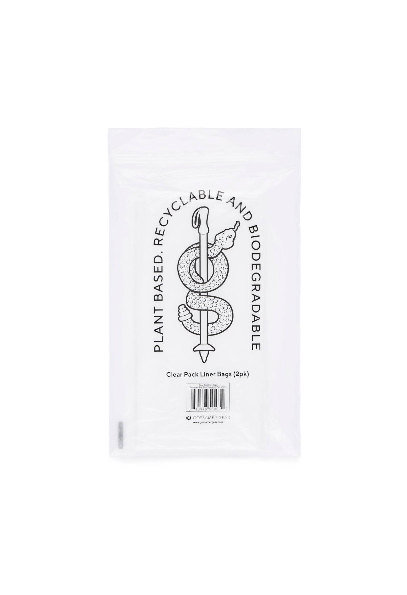 Gossamer Gear Clear Waterproof Pack Liners