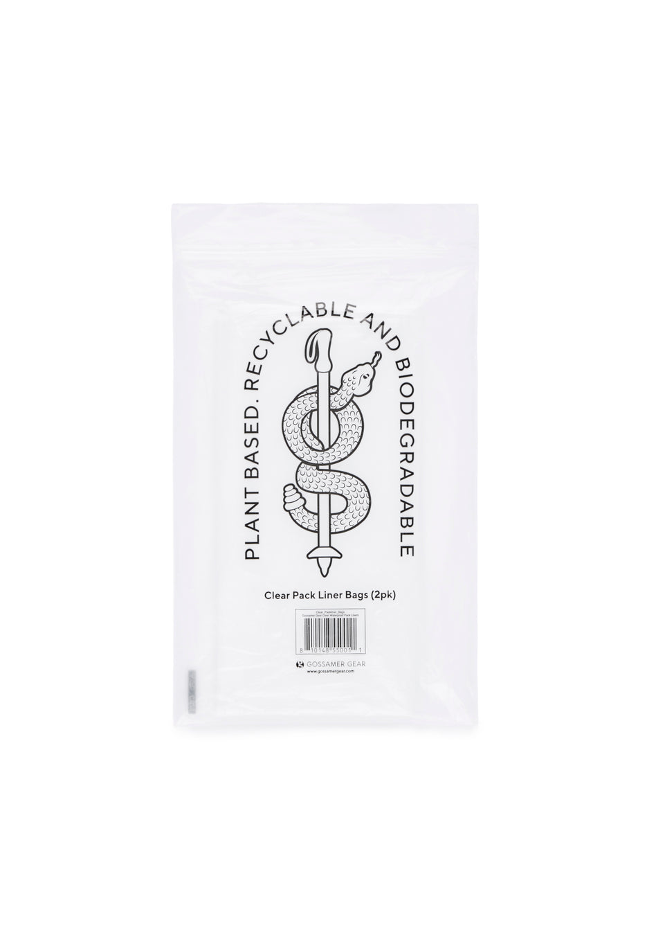 Gossamer Gear Clear Waterproof Pack Liners