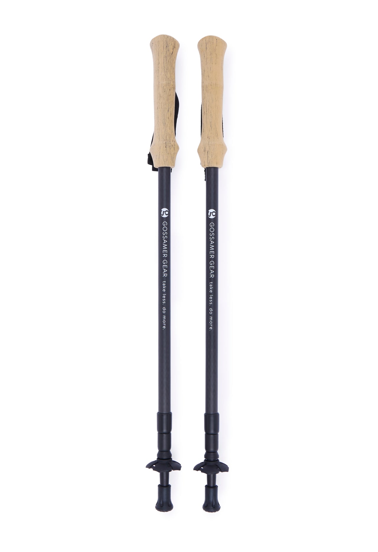 Gossamer Gear LT5 Three Piece Carbon Trekking Poles (pair) - Black