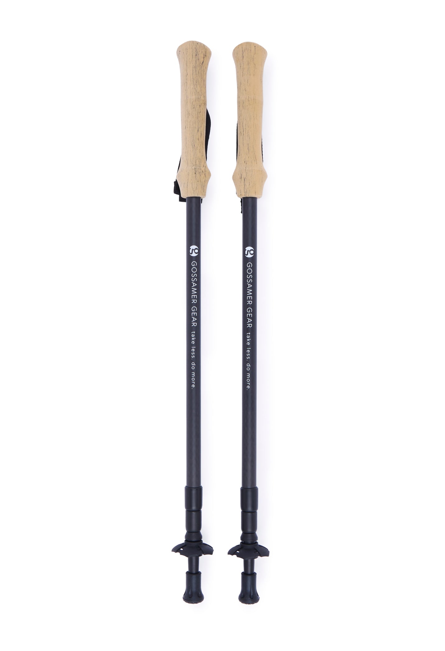 Gossamer Gear LT5 Three Piece Carbon Trekking Poles (pair) - Black