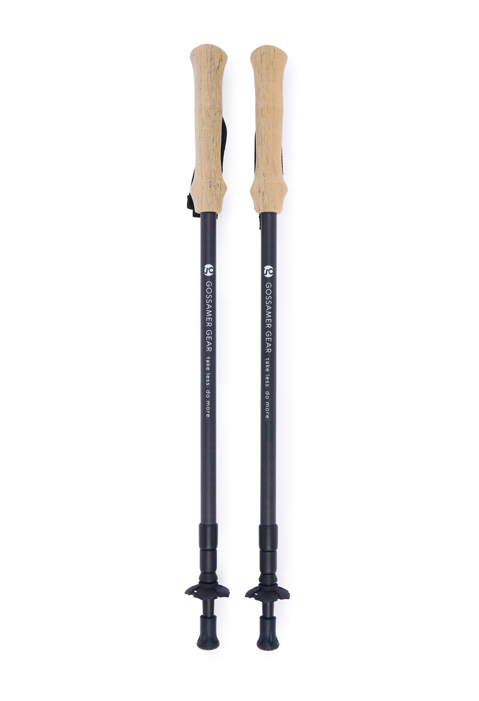 Gossamer Gear LT5 Three Piece Carbon Trekking Poles (pair) - Black