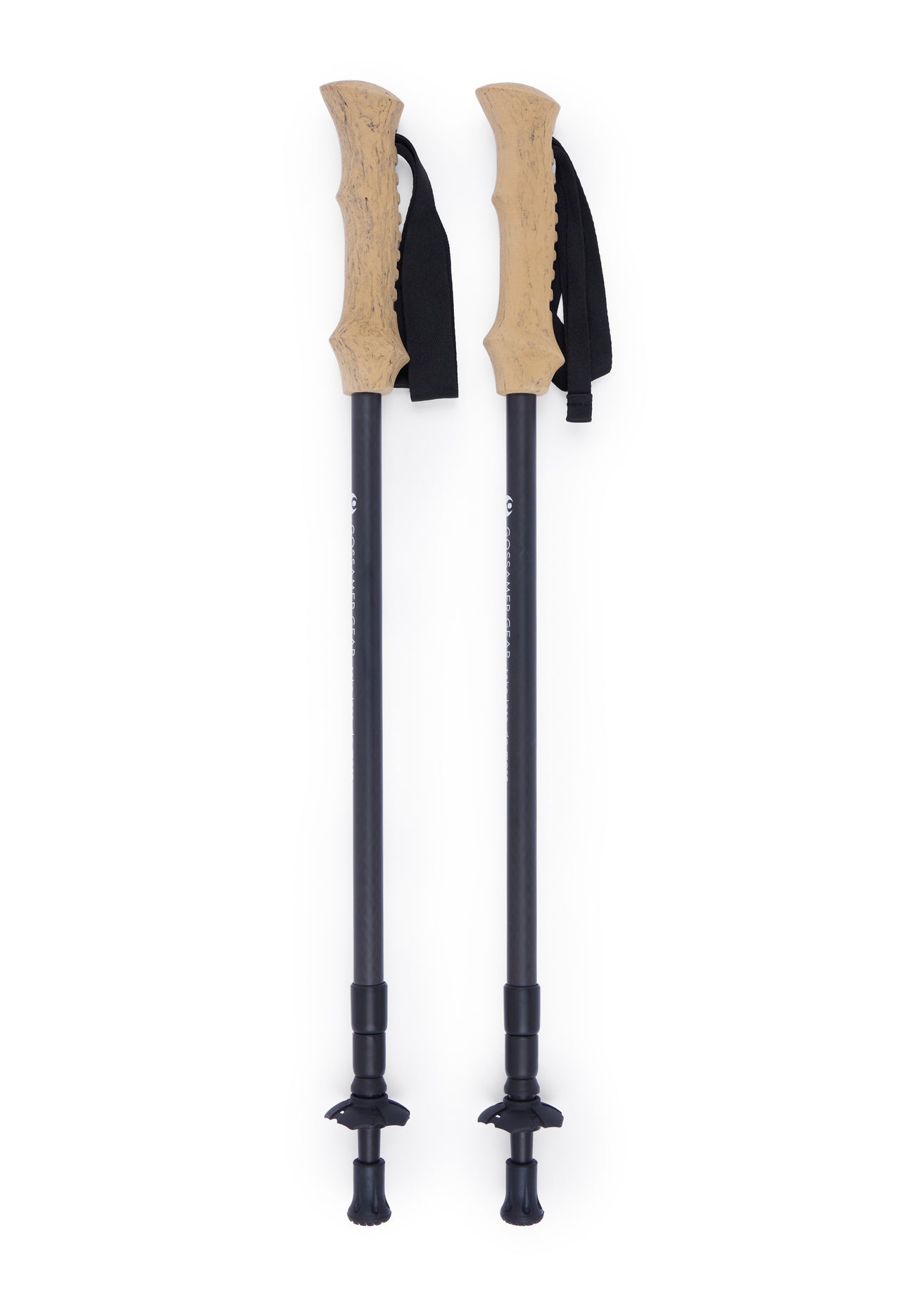 Gossamer Gear LT5 Three Piece Carbon Trekking Poles (pair) - Black