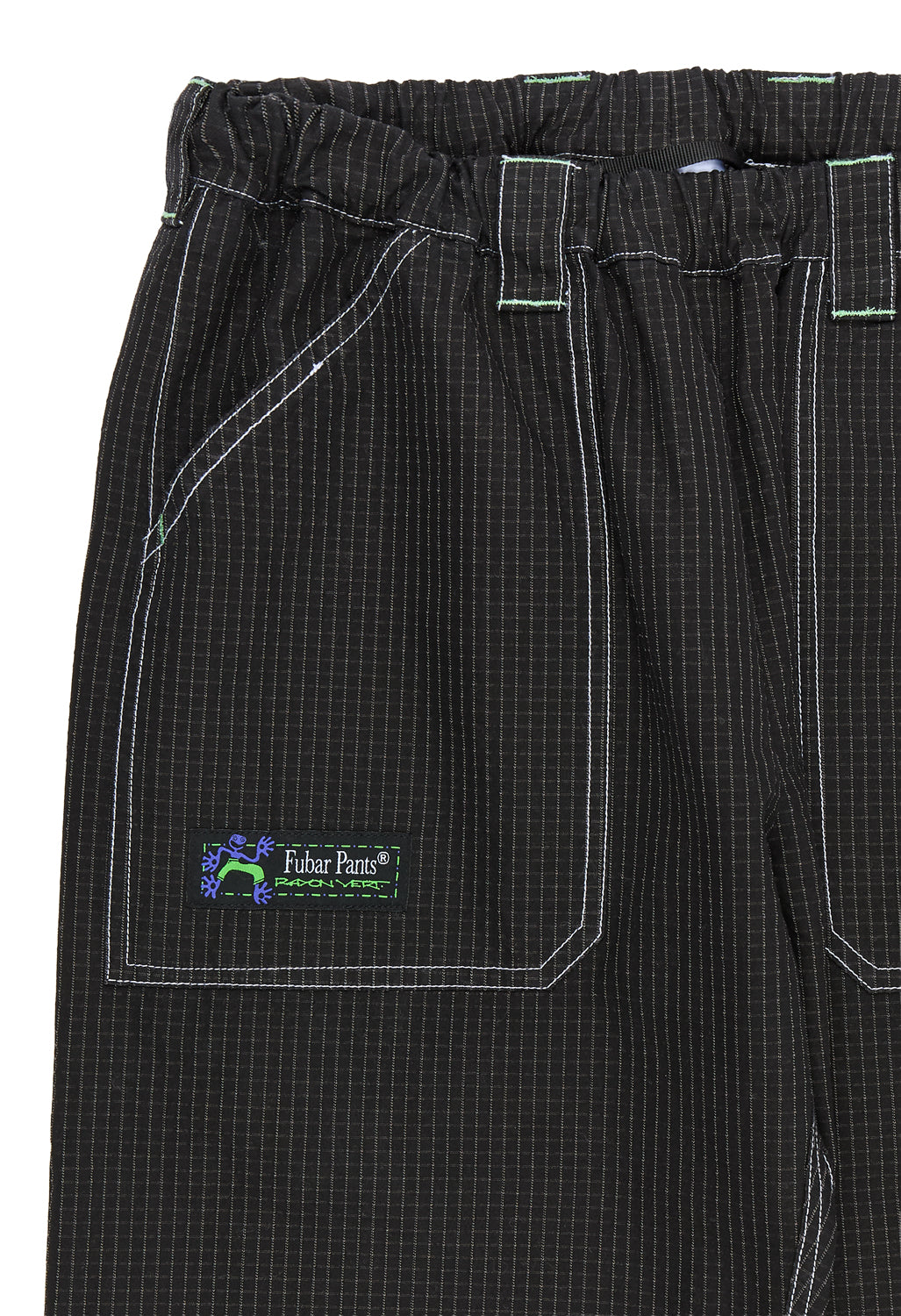 Rayon Vert Fubar Pants OG - Grave Black w/ Contrast Stitch