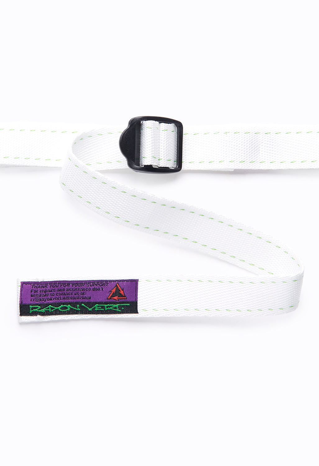 Rayon Vert Dyneema Ladderlock Belt 2.5cm - Ghost White