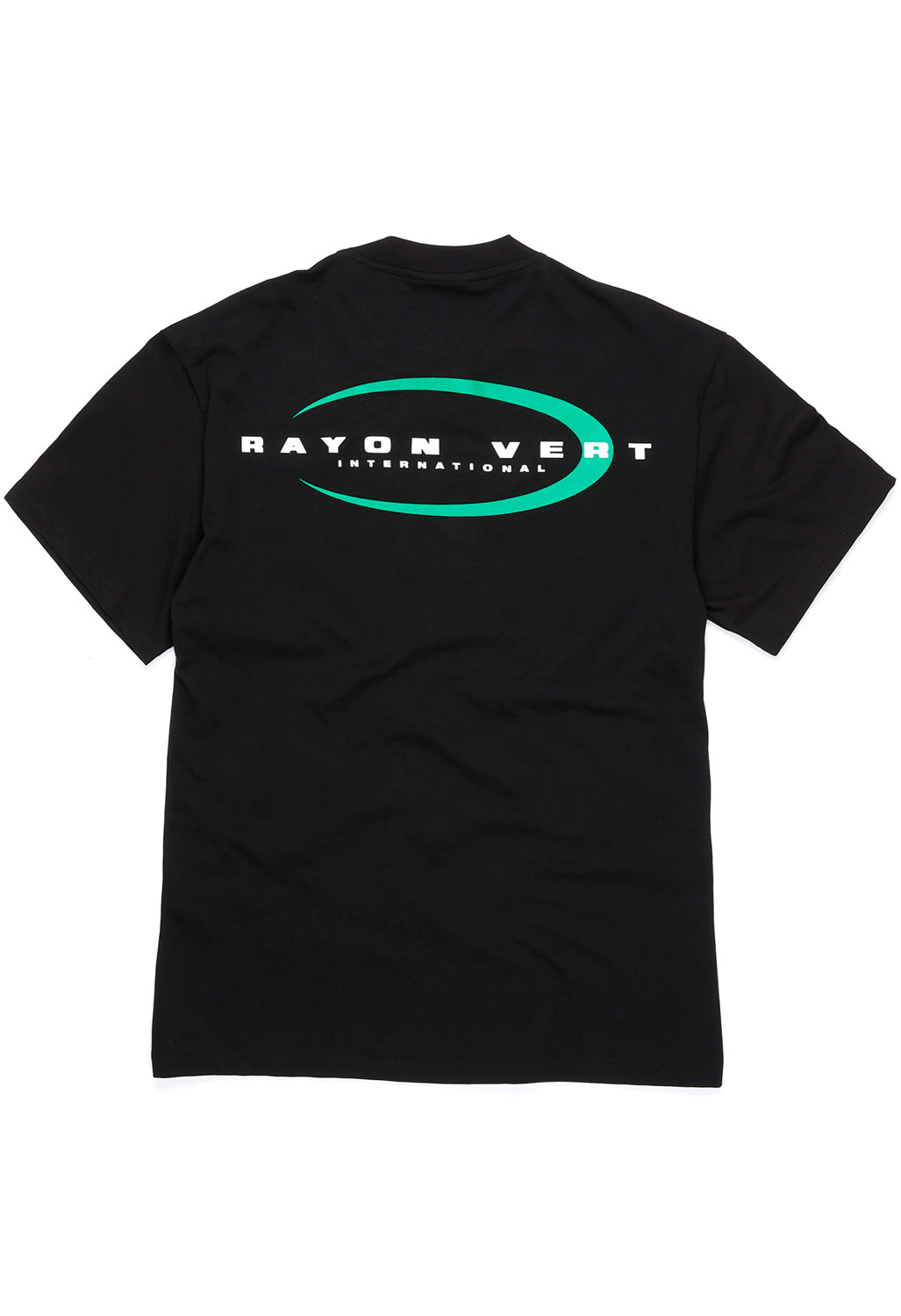 Rayon Vert Men's Spaceship T-Shirt - Golgotha Black