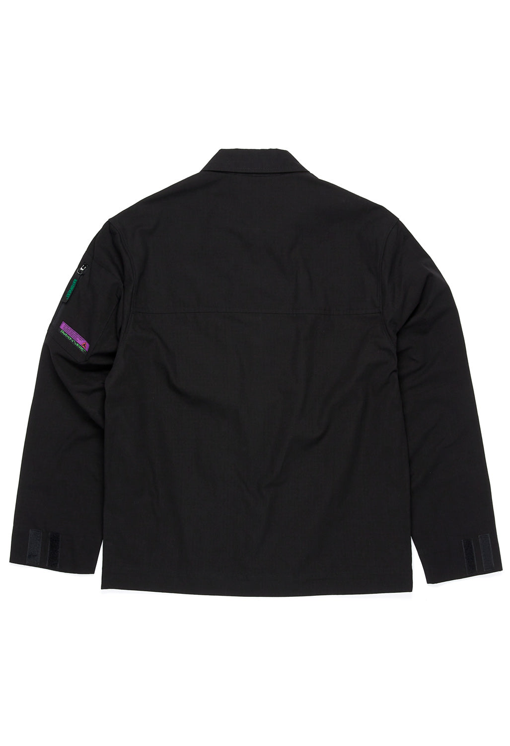 Rayon Vert Men's Guido Shirt - Golgotha Black
