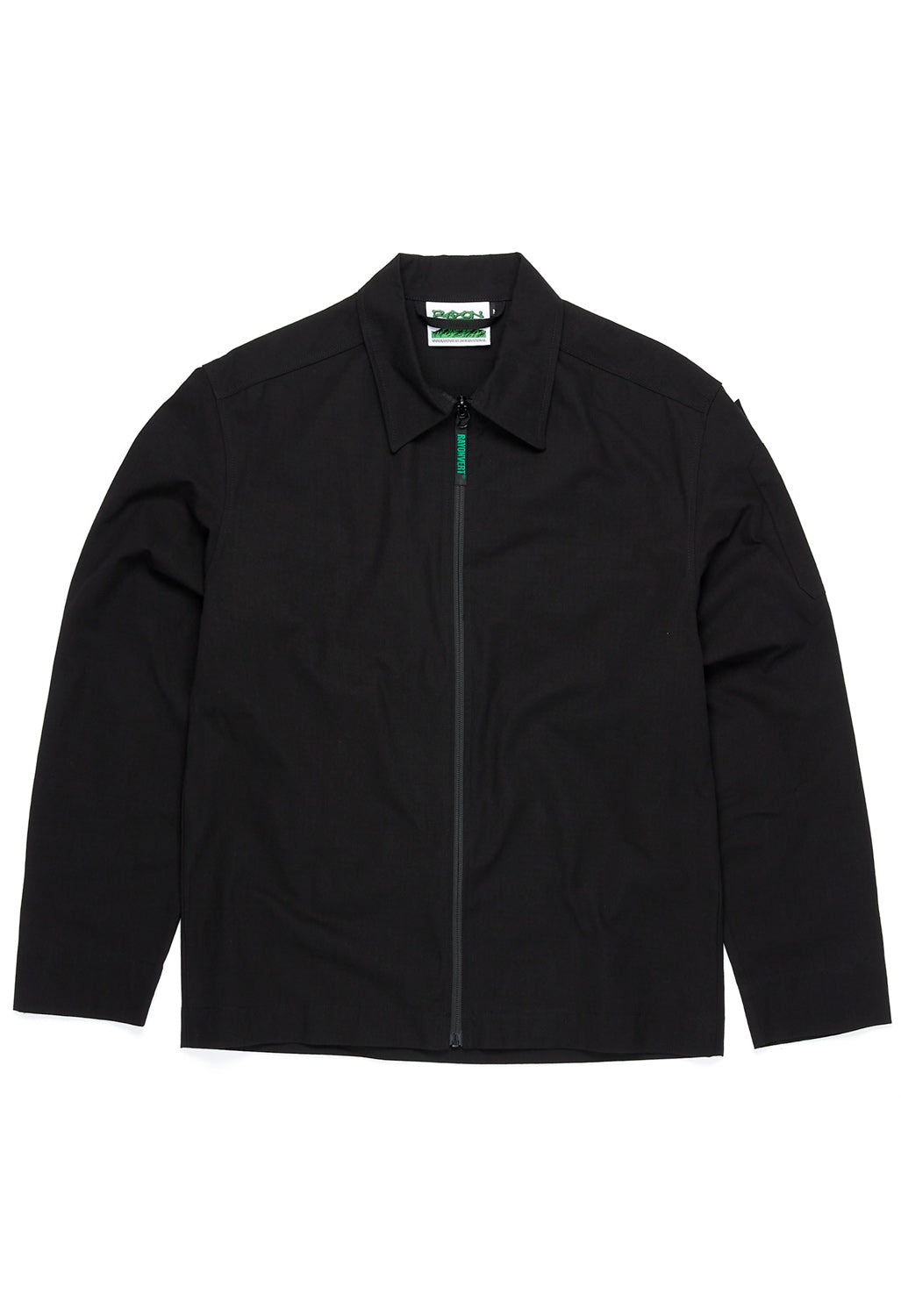 Rayon Vert Men's Guido Shirt - Golgotha Black