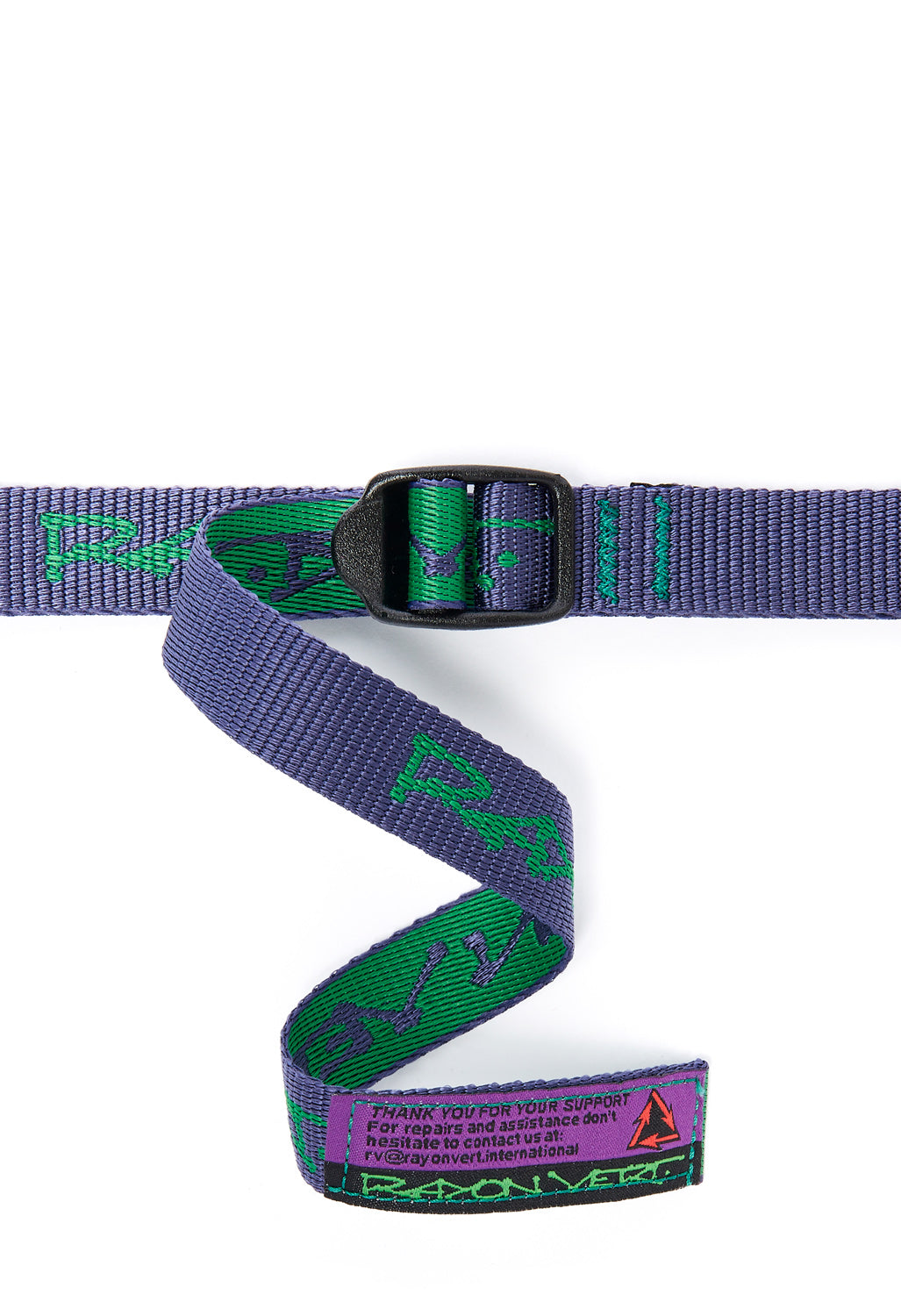 Rayon Vert Ladderlock Belt 2cm - Cobra Purple