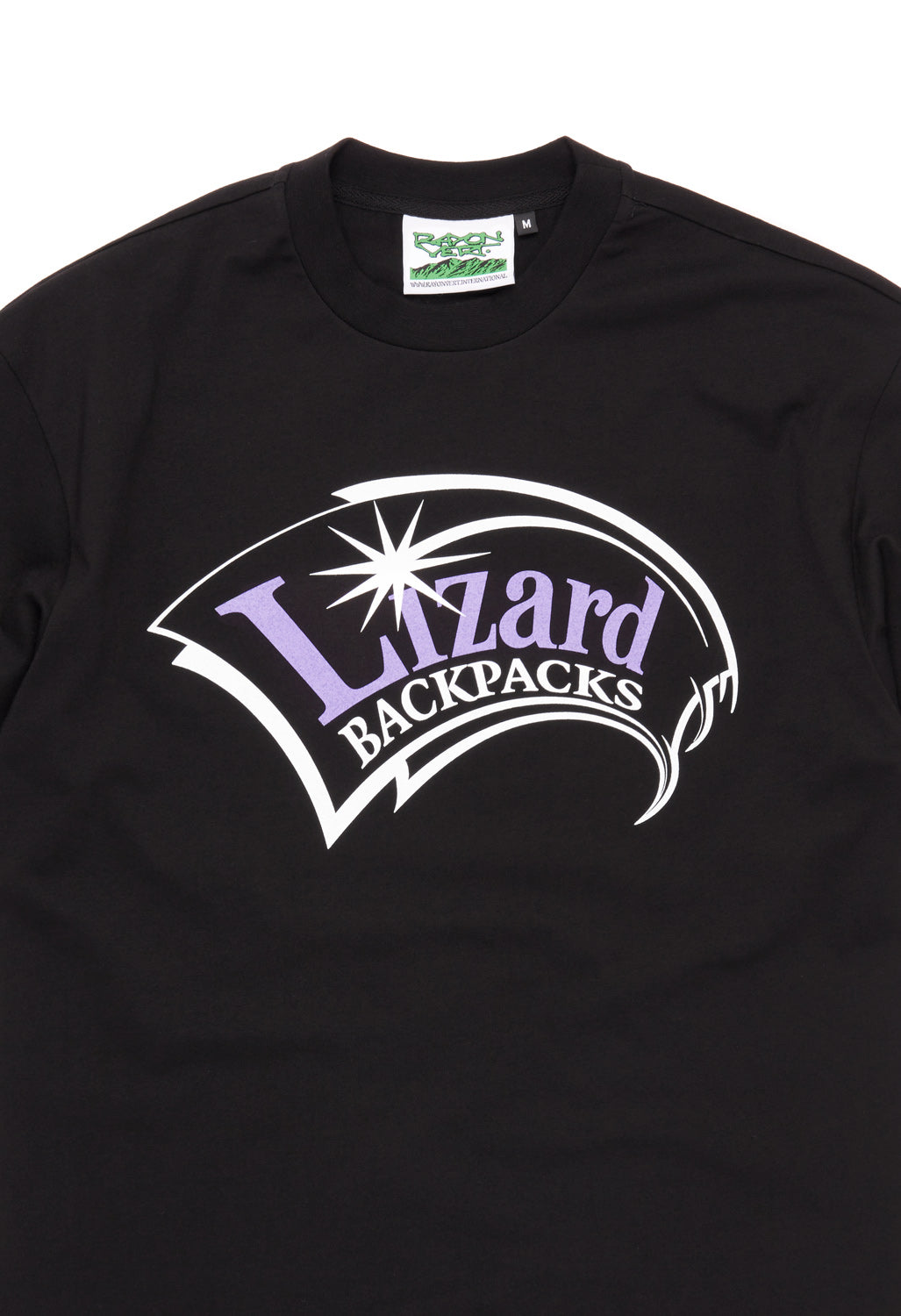 RAYON VERT Gondwana T-Shirt - Golgotha Black main image 1