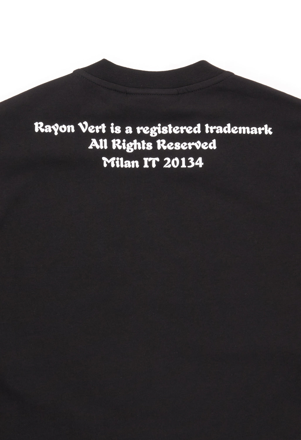 Rayon Vert Men's Trading T-Shirt - Golgotha Black