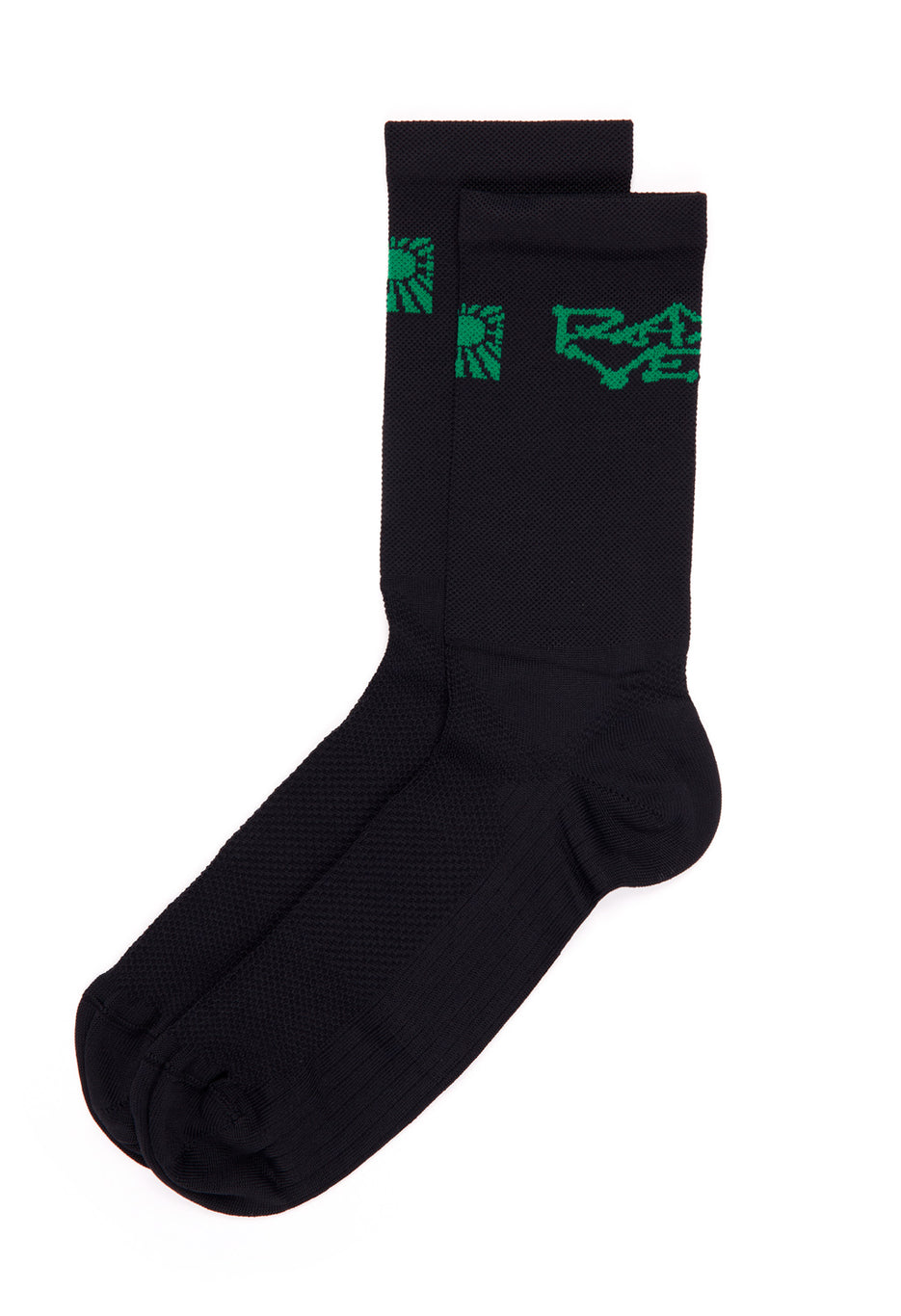 Rayon Vert Men's Problems Socks - Golgotha Black
