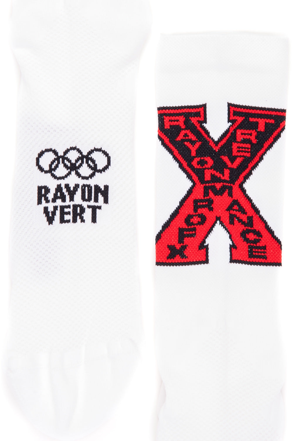 Rayon Vert Men's Xformance Socks - Ghost White