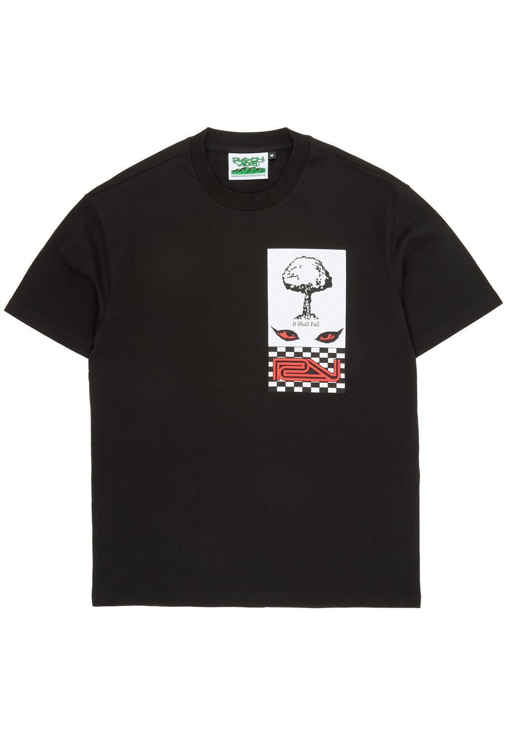 RAYON VERT Gondwana T-Shirt - Golgotha Black