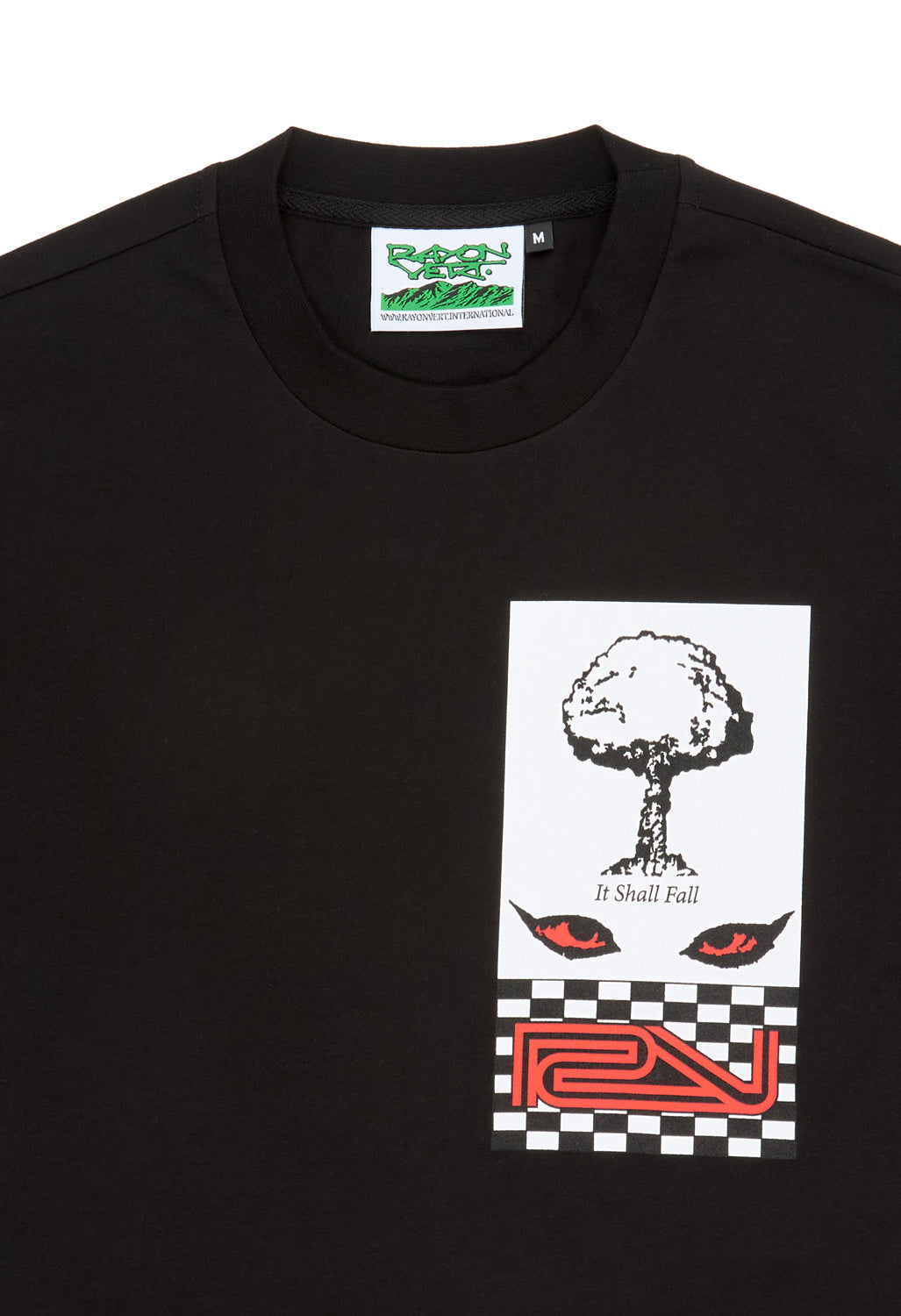 RAYON VERT Gondwana T-Shirt - Golgotha Black