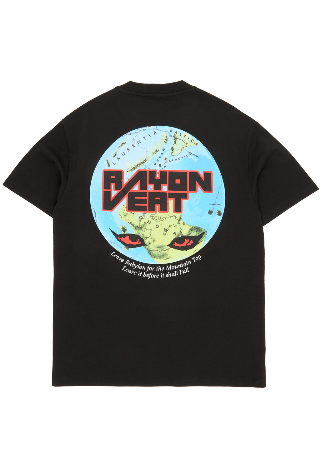 RAYON VERT Gondwana T-Shirt - Golgotha Black