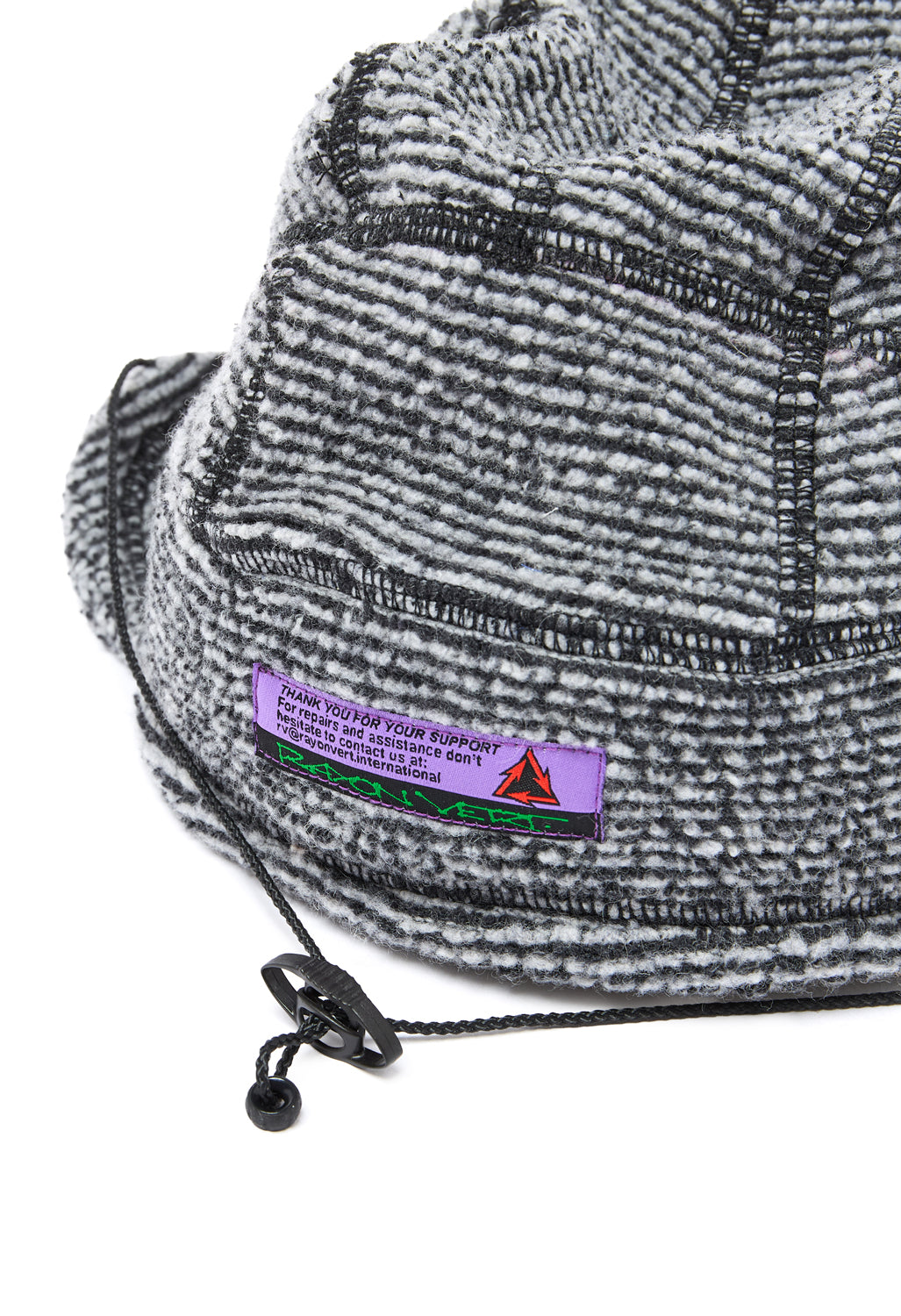 Rayon Vert Lahmacun Hat - Obsidian Black