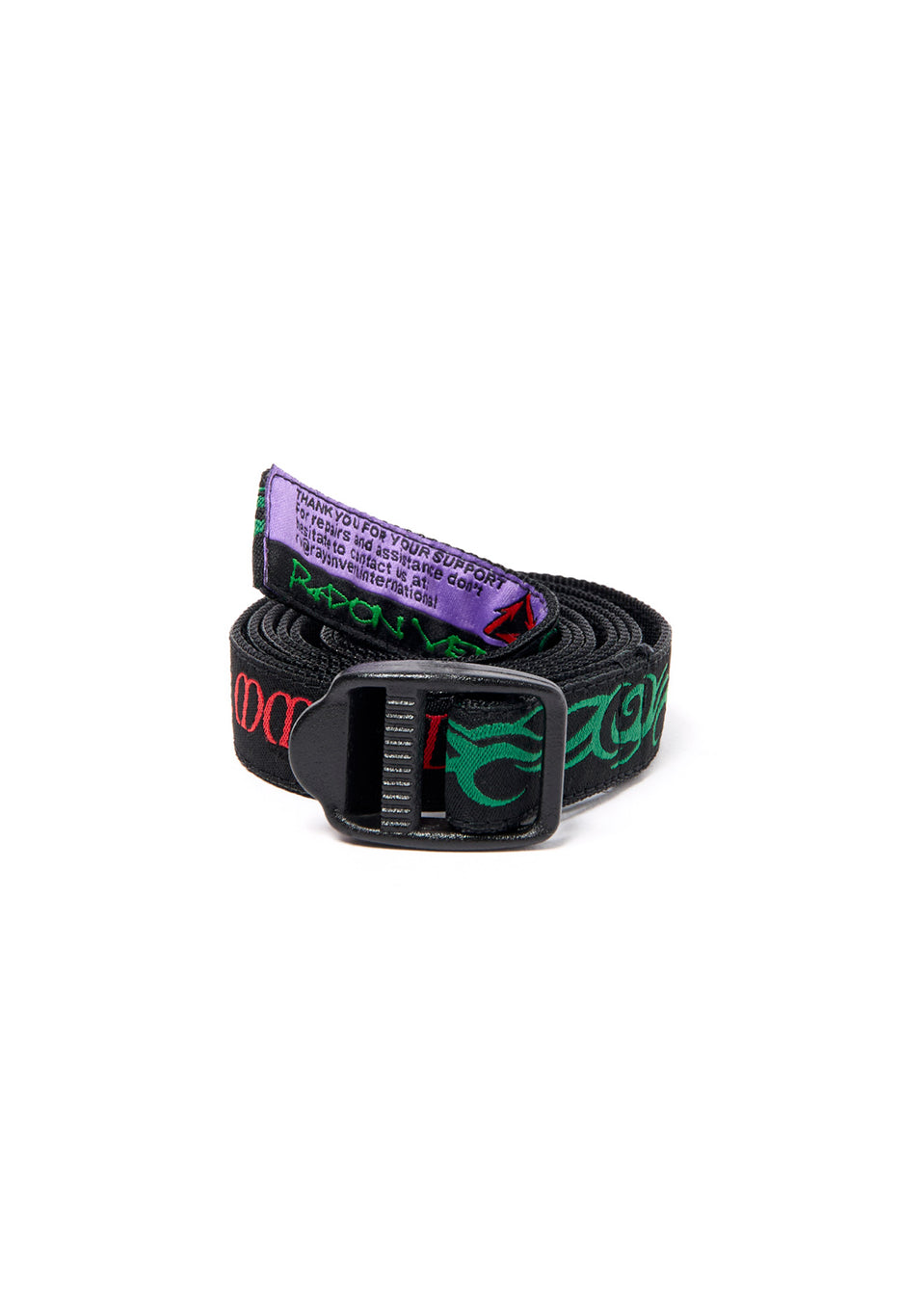 RAYON VERT Ladderlok Belt 2cm - Dark Tribal