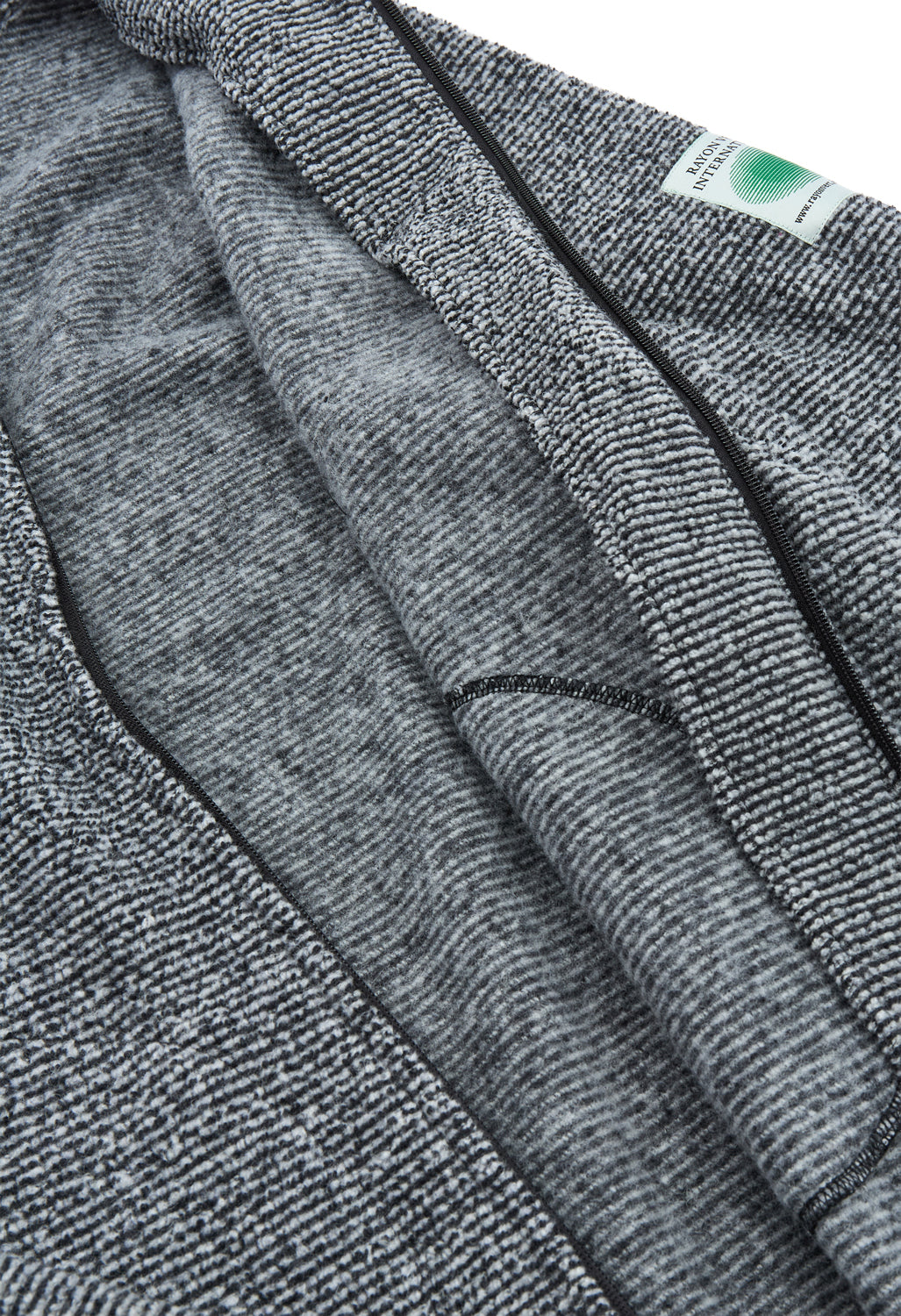 Rayon Vert Becco Zip Fleece Jacket - Obsidian Black