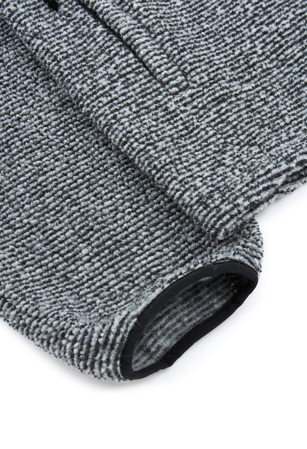 Rayon Vert Becco Zip Fleece Jacket - Obsidian Black
