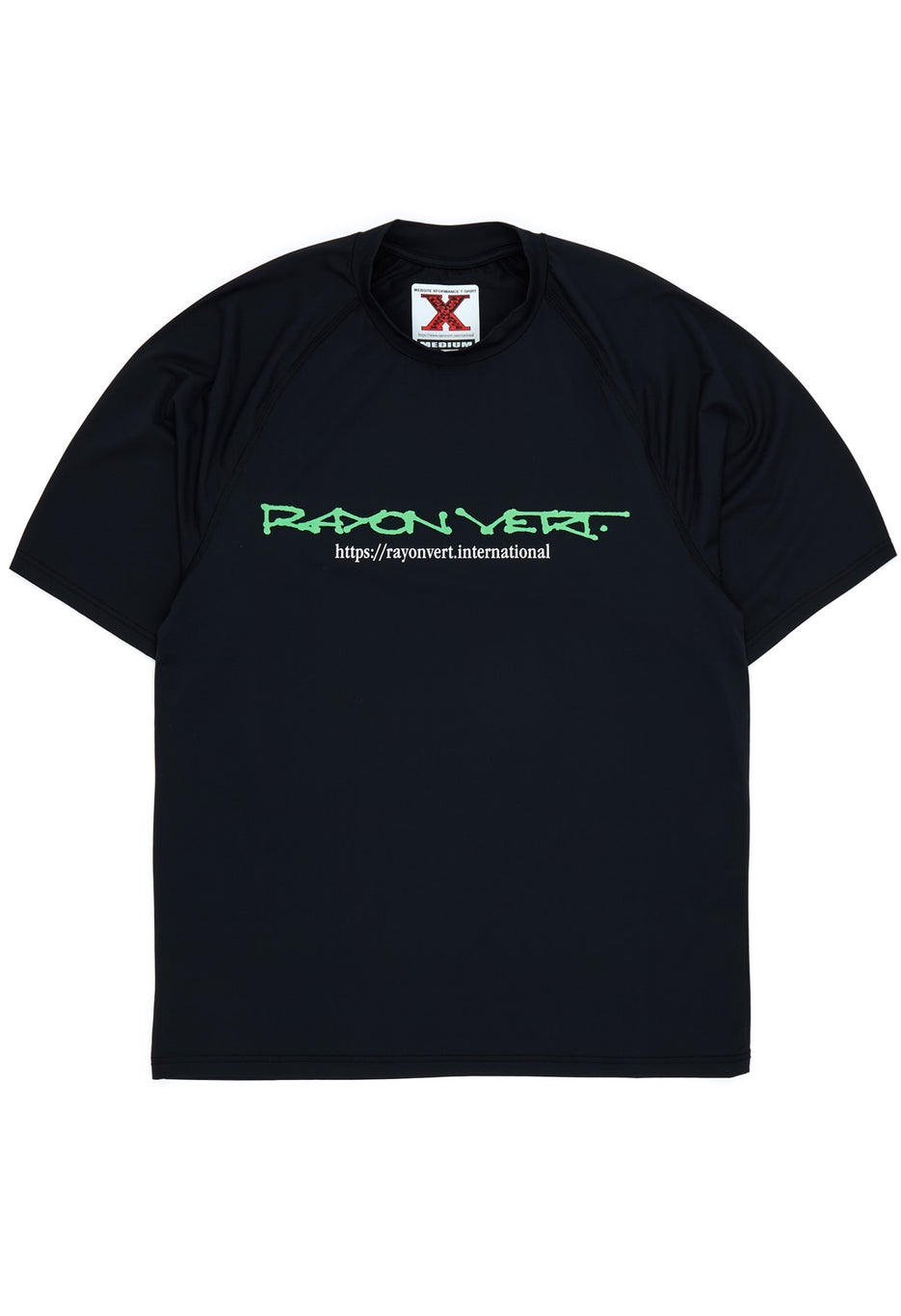 Rayon Vert Men's Website Xformance T-Shirt - Golgotha Black