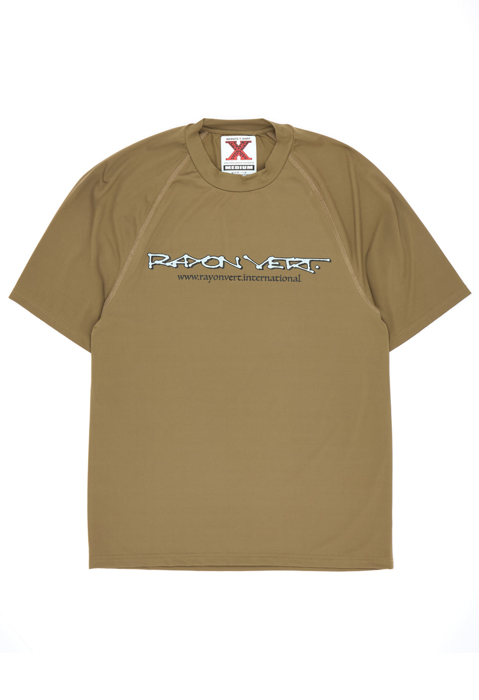 Rayon Vert Website Xformance T-Shirt - Vomit Brown