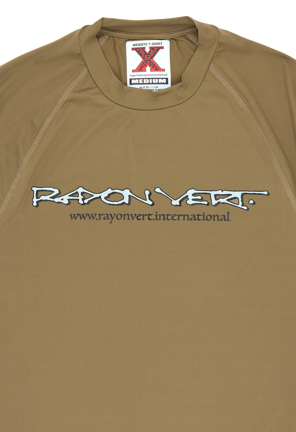 Rayon Vert Website Xformance T-Shirt - Vomit Brown