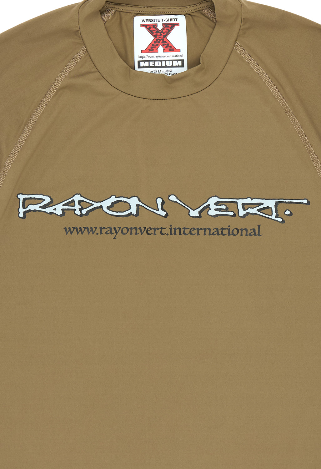 Rayon Vert Website Xformance T-Shirt - Vomit Brown