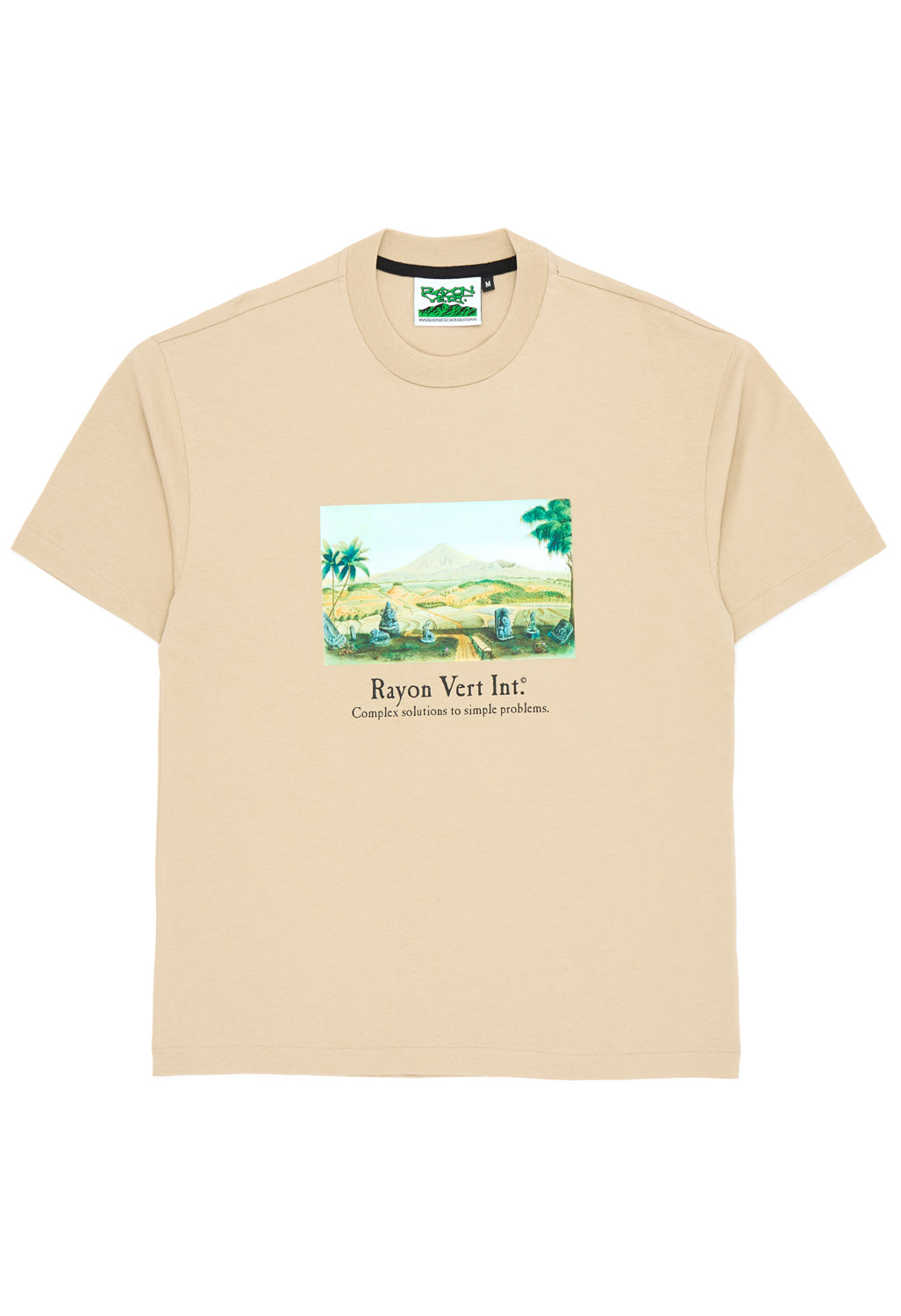 Rayon Vert Java T-Shirt - Temple Sand