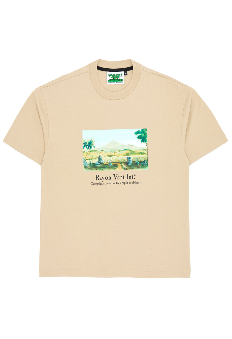 Rayon Vert Java T-Shirt - Temple Sand