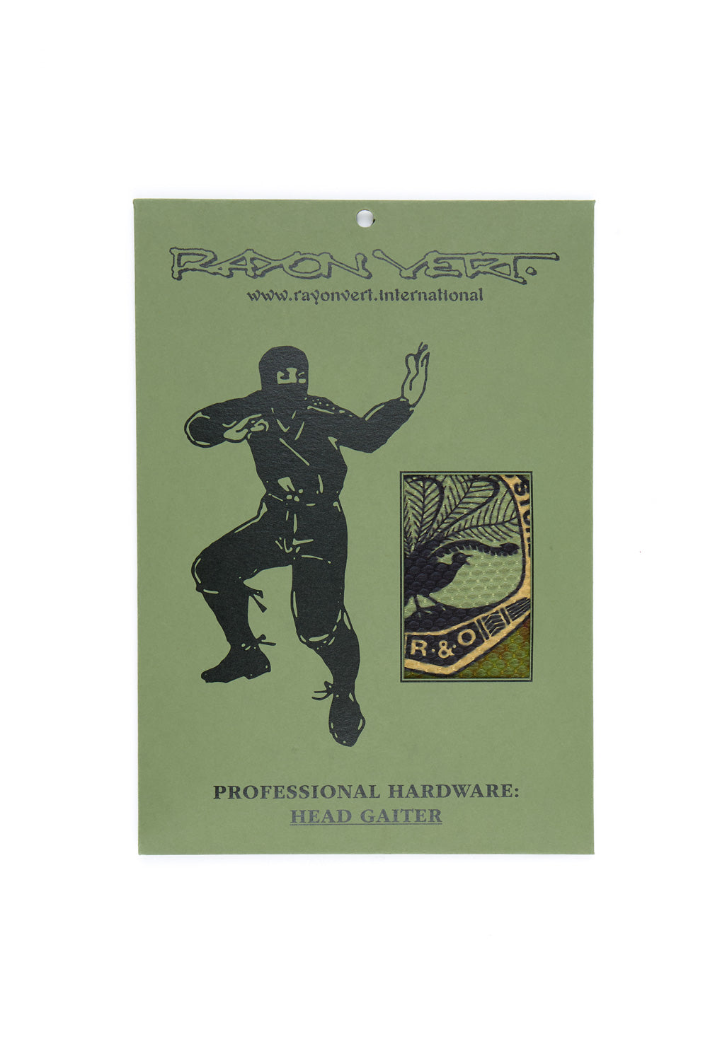 Rayon Vert x Outsiders Store Mesh Head Gaiter - Grateful Green