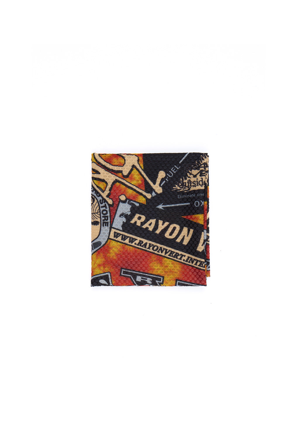 Rayon Vert x Outsiders Store Mesh Head Gaiter - Sunrise Red