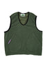 Rayon Vert Men's Samanto Grid Vest - Lichen Green