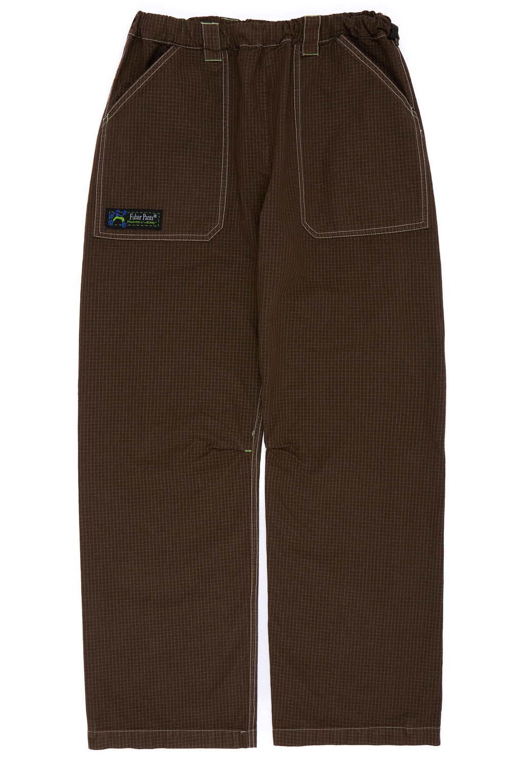 Rayon Vert Fubar Pants  - Teak Brown