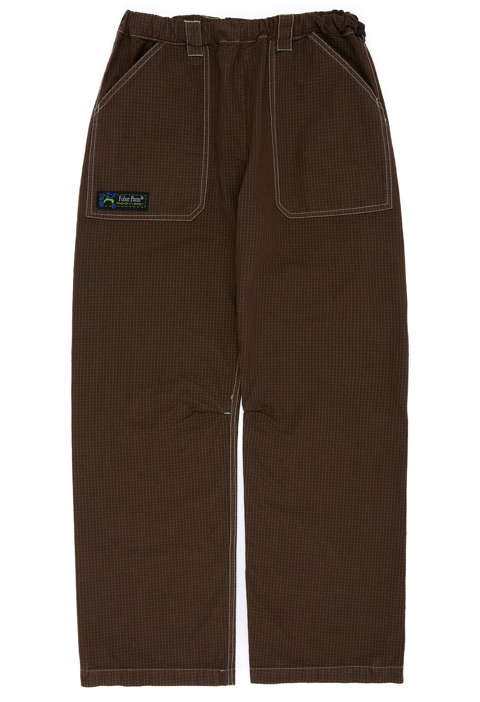 Rayon Vert Fubar Pants  - Teak Brown
