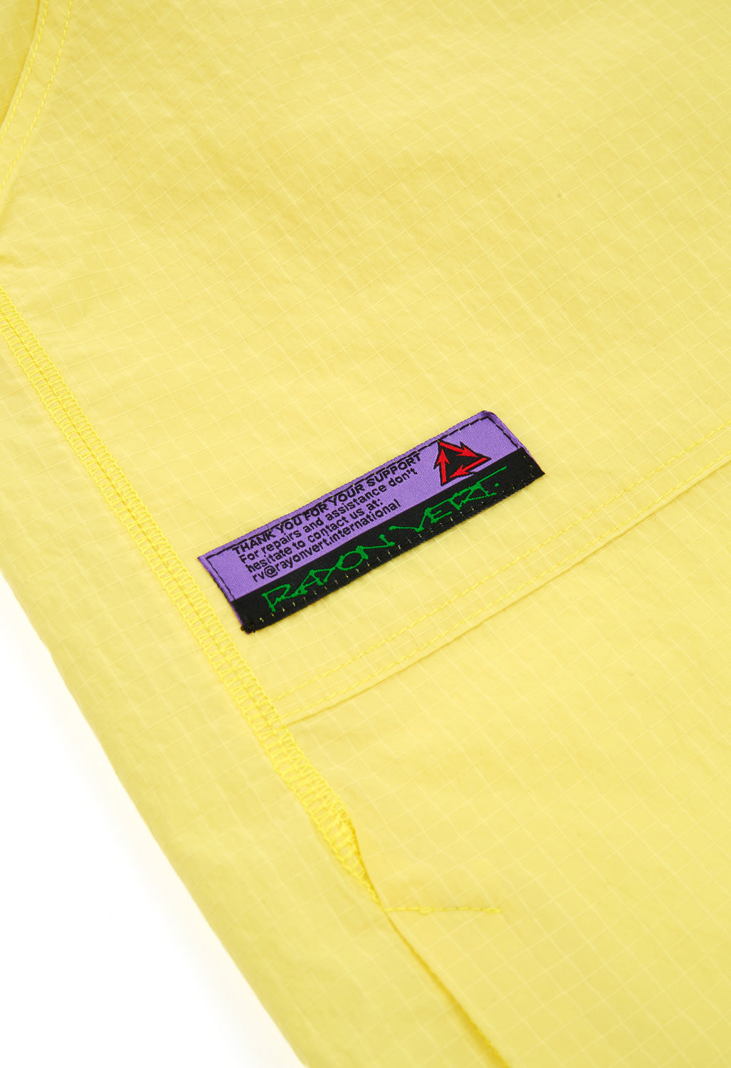 Rayon Vert Ceramic Pants - Gilded Yellow