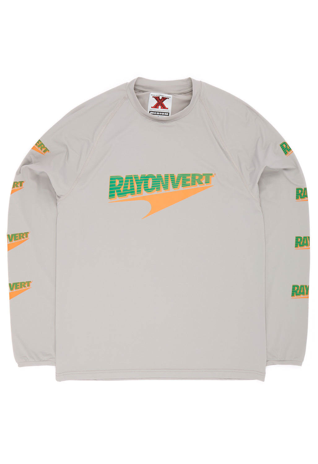 Rayon Vert Men's Speed Xformance LS T-Shirt - Cool Gray