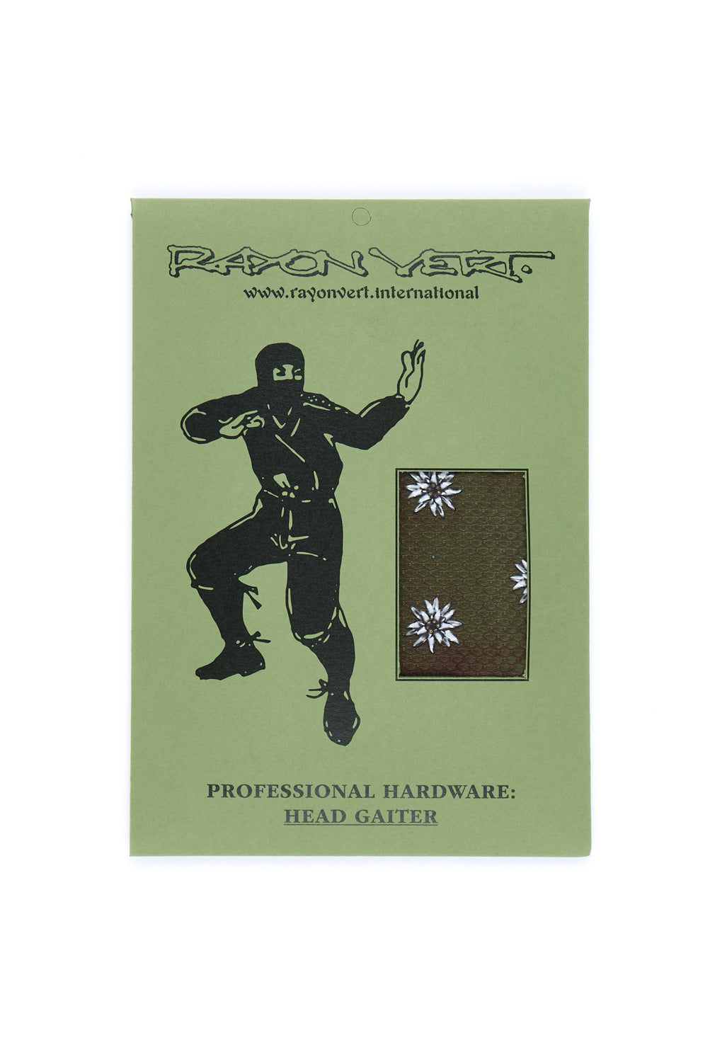 Rayon Vert Mesh Head Gaiter - Edelweiss Dye