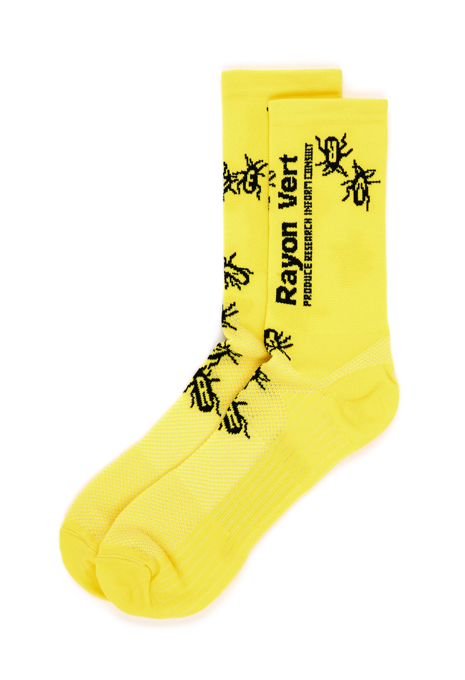 Rayon Vert Kakerlaken Socks - Corn Yellow