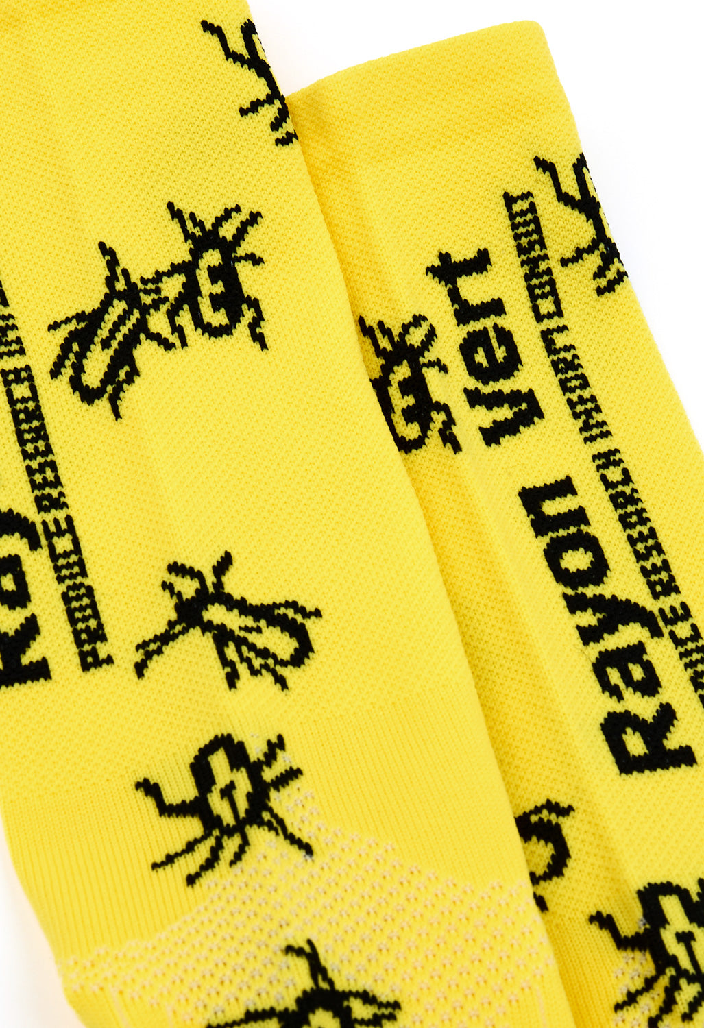 Rayon Vert Kakerlaken Socks - Corn Yellow