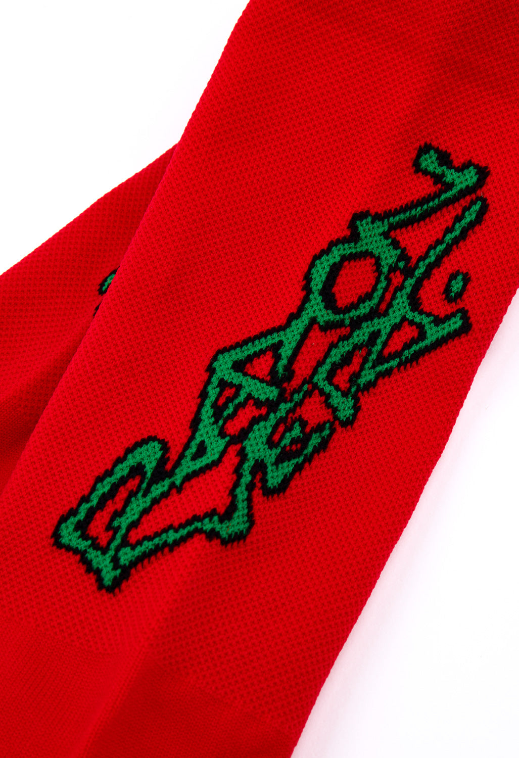 Rayon Vert Rot Socks - Blood Red