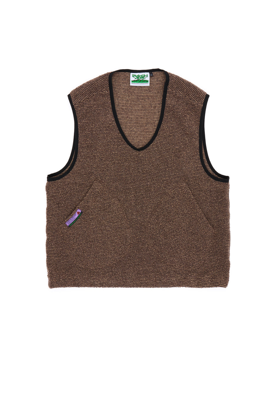 Rayon Vert Men's Samanto Vest - Sheep Brown